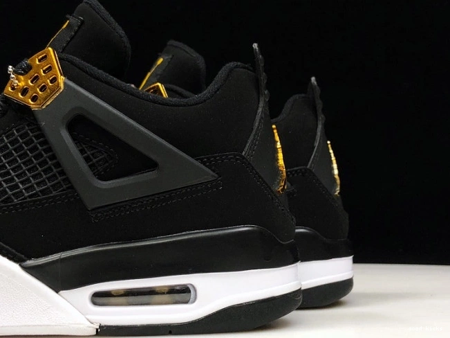 Rep Metallic Jordan Gold-White Black Air 308497-032 4 Royalty 0822